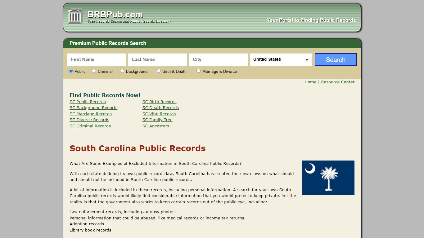 Free South Carolina Public Records | Search Criminal and Civil Court ...